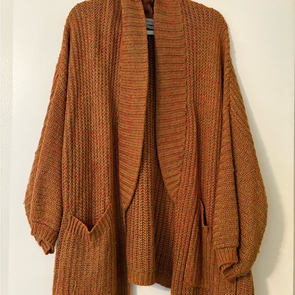 Cozy Rust Knit Sweater